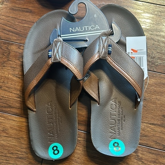 Nautica men’s Flip Flop Sandals NWT - Picture 4 of 6